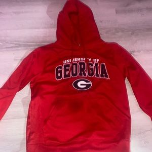Red uni. of Georgia hoodie